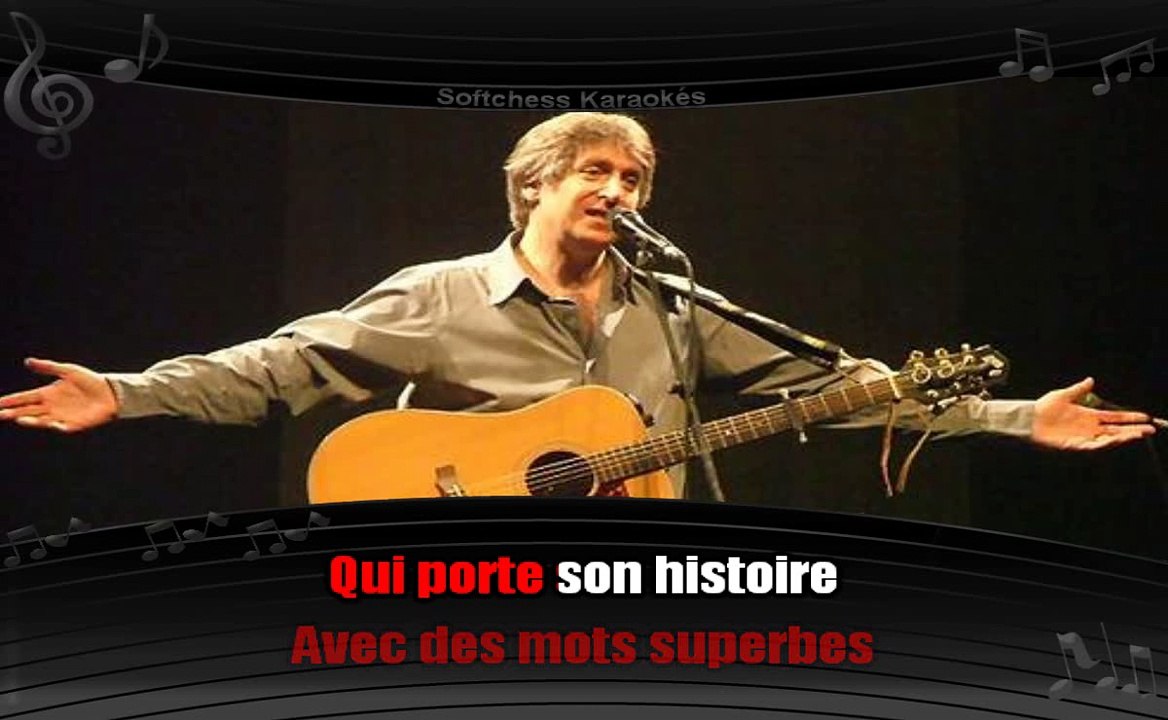 Karaoké Yves Duteil - La langue de chez nous