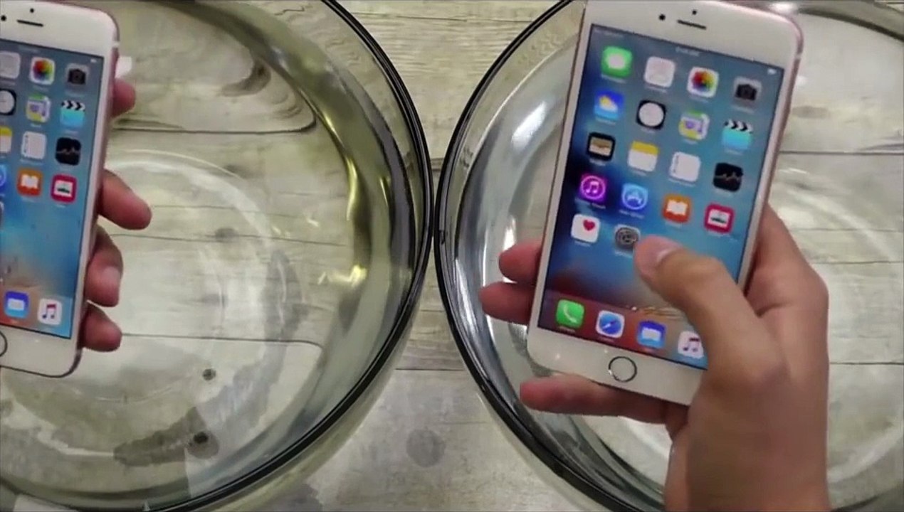 اختبار ايفون 6s و 6s Plus تحت الماء