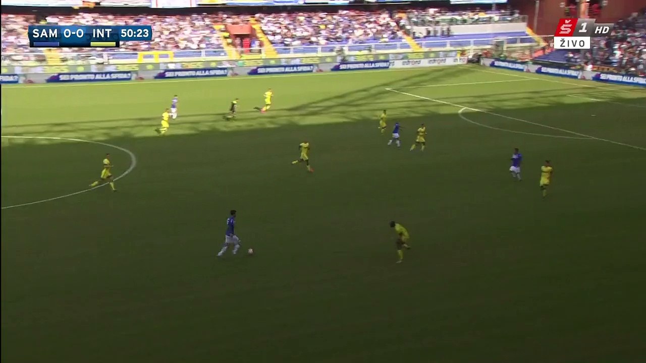 Luis Muriel 1:0 | Sampdoria - Inter 04.10.2015 HD