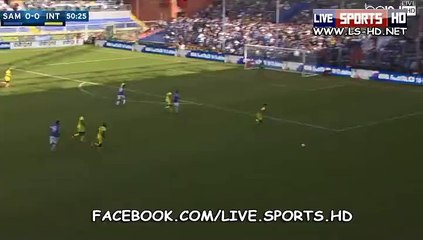 Sampdoria 1-0 Inter # Luis Muriel