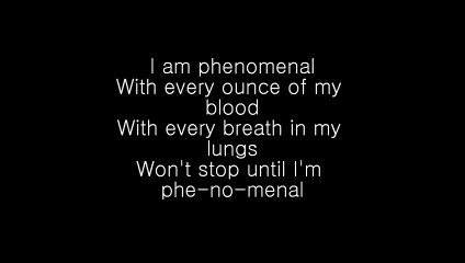 Phenomenal - Eminem Song Lyrics