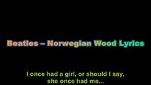 Beatles – Norwegian Wood Lyrics