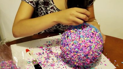 POSTRE Y ADORNO CON GLOBOS EN 3 PASOS ♥ @CELLEGRINI