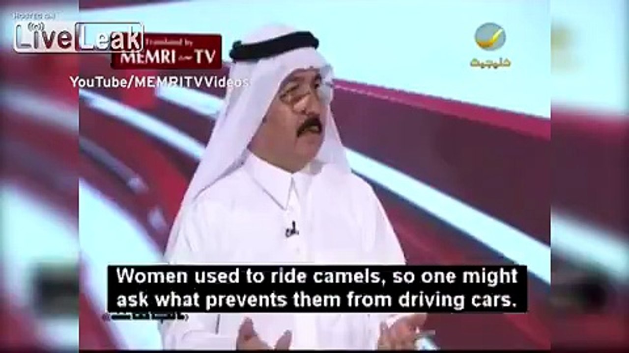 LiveLeak.com - Saudi historian: "American women drive because they don't care if they are RAPED"