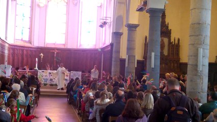 Escaudain 04/10/2015  les  animaux ont eu  droit à la bénédiction de l’Eglise…