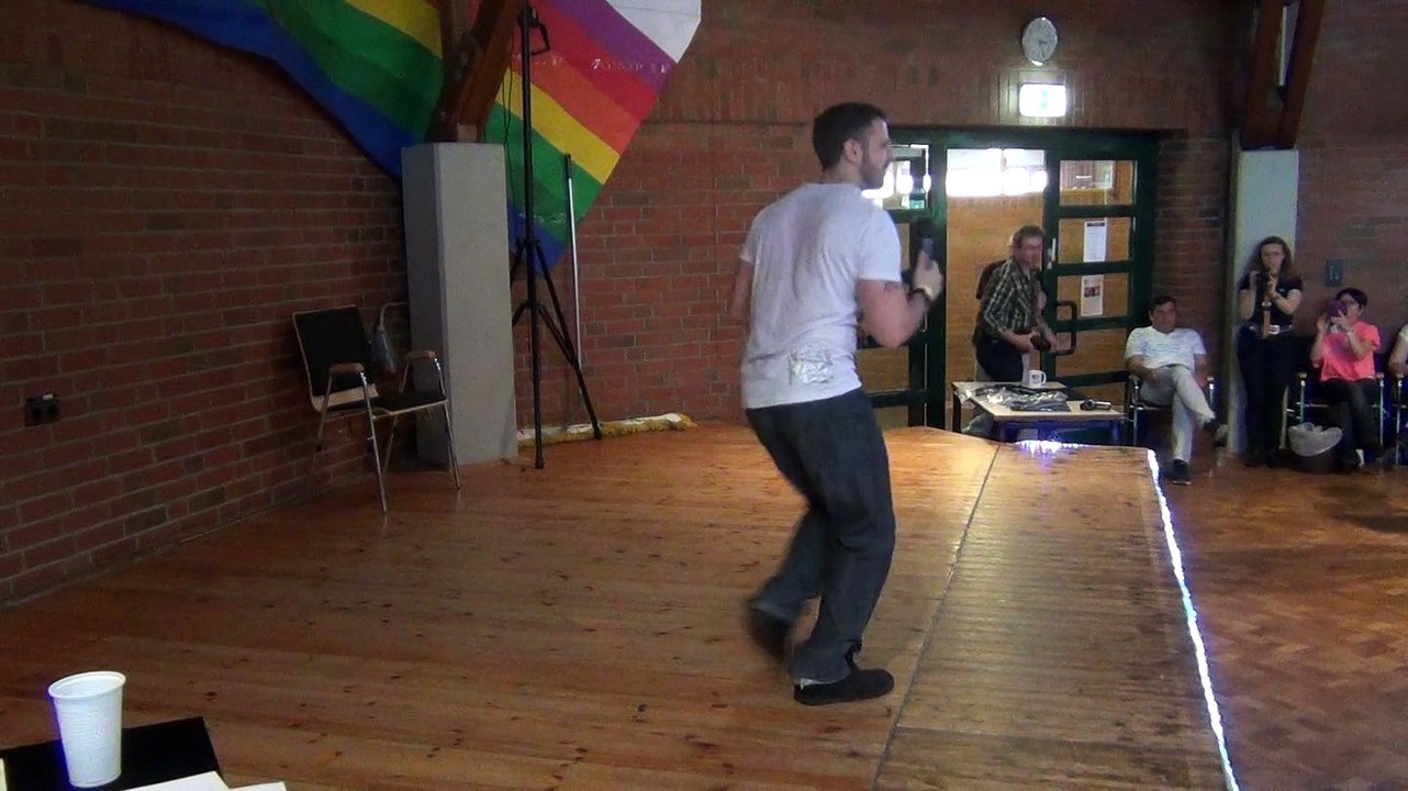 12. Intern. Line Dance Treff 2015 ,Workshop 6 - We Get One Shot (Demo) - Darren Bailey
