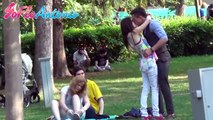 Kissing on Strangers Kissing Prank Social Experiment Funny Videos Pranks 2015