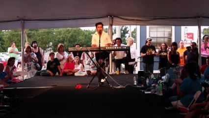 Rockin Raffi Arto sings 'T R O U B L E' Elvis Week 2015