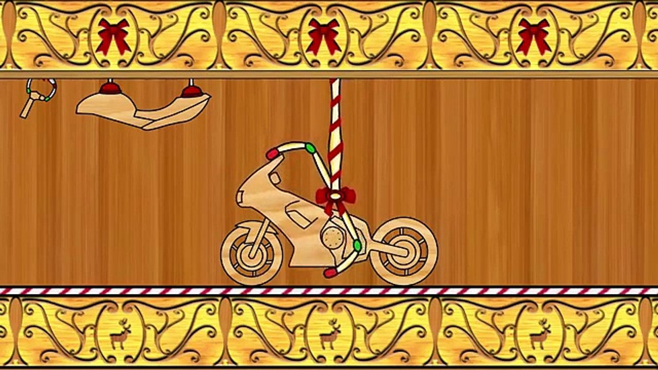 Santa's Workshop 'motorcycle' L'atelier de Noël 'moto'