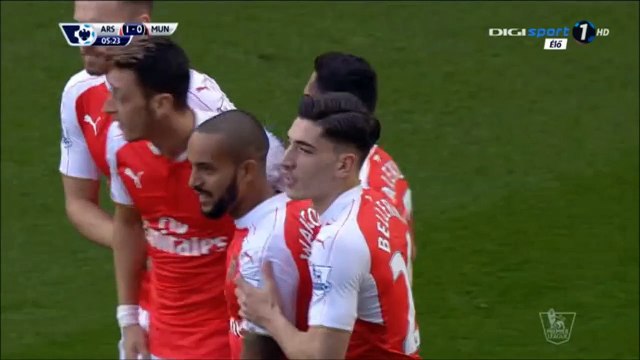 Madjer d'Alexis Sanchez contre Manchester United (04-10-2015)