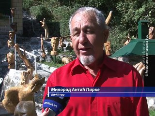 Novom izložbom zatvorena sezona u „Dolini mira“, 04. oktobar 2015. (RTV Bor)