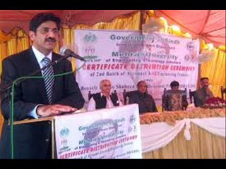 murad ali shah in action Against Nawaz Sharif Government