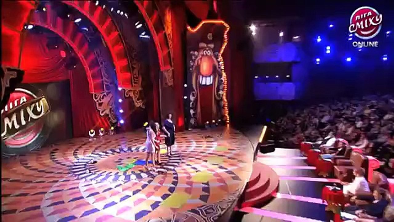 Трио Разные и ведущий и Антон Лирник - Киев сегодня - 1-ый полуфинал, Лига Смеха, Киев, 03.10.2015