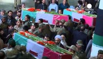 برگزاری مراسم تشییع اجساد بیش از یکصد زائر ایرانی کشته شده در واقعه منا