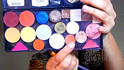 Grey & Gold Smokey Eye Makeup Tutorial