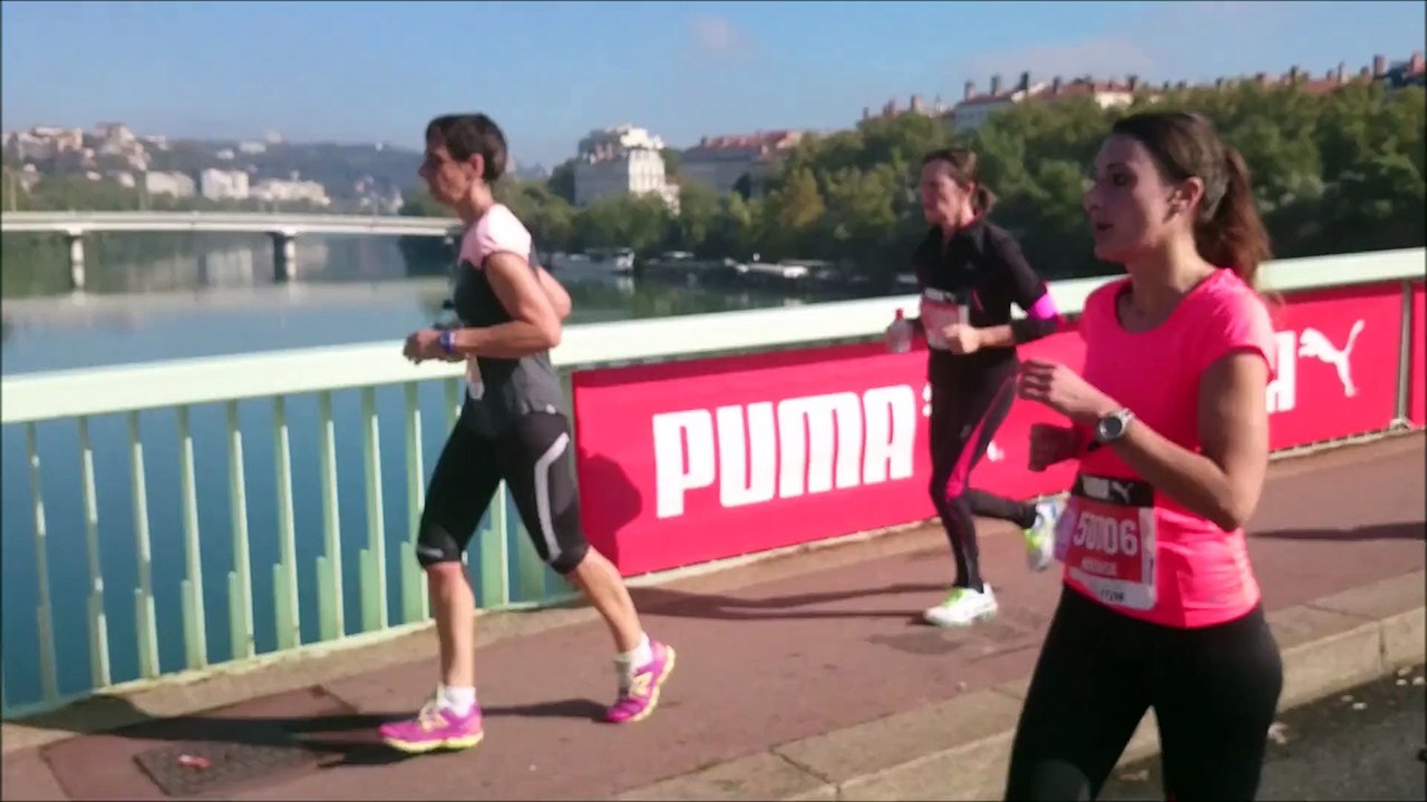 Semi marathon de Lyon 2015  Pont Morand