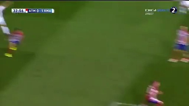 Cristiano Ronaldo Big Chance Goal Atletico Madrid vs Real Madrid 0-1