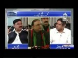 AAj Rana Mubashir Ke Saath (Siekh Rashid VS Asif Zardari) -- -04 October 2015