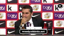 Valverde tras el Athletic  Valencia  4-10-2015 woodyathletic.net