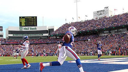 Bills Tyrod Taylor throws 23-yard touchdown to Karlos Williams