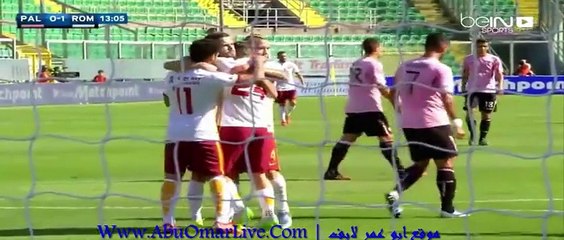 شاهد اهداف روما 4 _ 2 باليرمو في الدوري الايطالي | بجوده  hd |  بتعليق عربي |