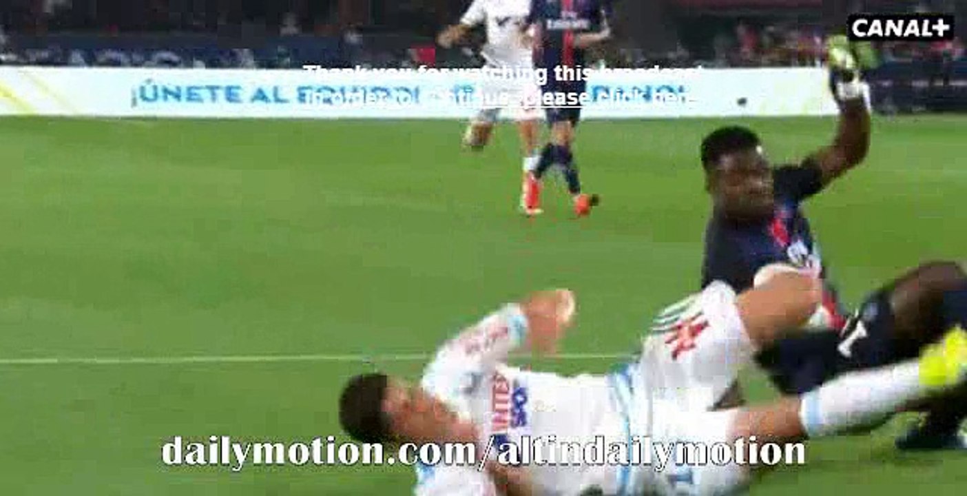 Kevin Trap Fantastic Penalty Save - PSG vs Marseille - 04.10.2015