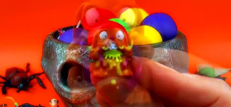 Halloween Candy Ice Cream Play-Doh Surprise Eggs Angry Birds Thomas Tank Transformers Toys FluffyJet [Full Episode]