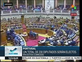 Pueblo luso decide hoy su destino en elección legislativa
