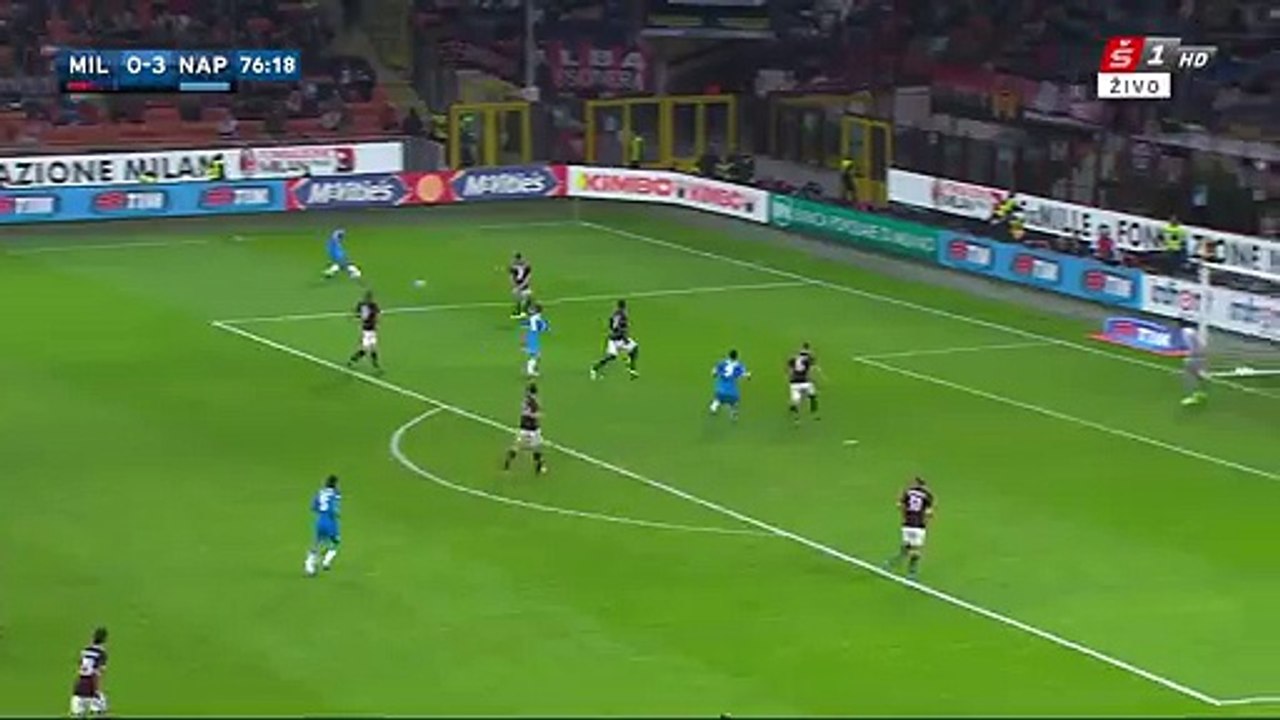 Rodrigo Ely 0:4 Own Goal | AC Milan - SSC Napoli 04.10.2015 HD