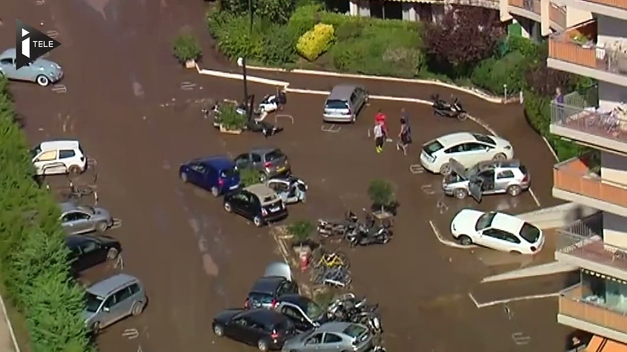Les conséquences des intempéries vues du ciel