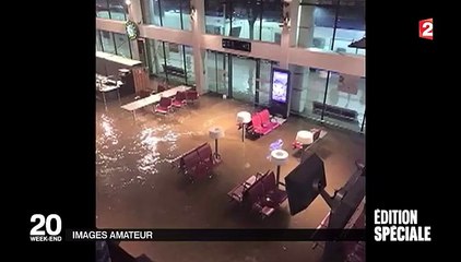 Intempéries : la gare de Cannes dévastée