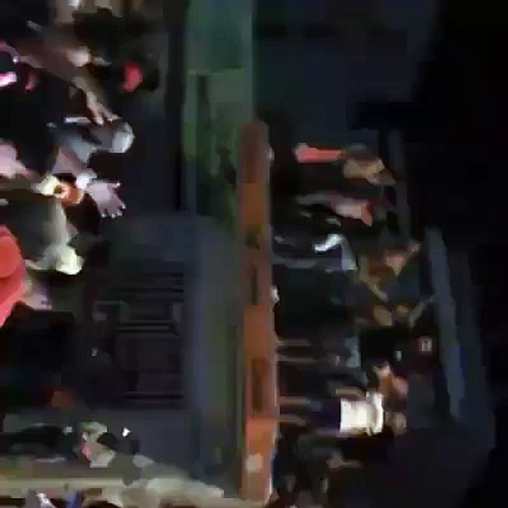 سقوط سقف أحد المطاعم في سوسة بجماهير النجم الساحلي !!! ربي يلطف بينا !!!
