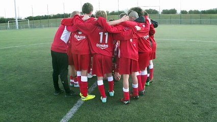 Cri de victoire U14 préligue