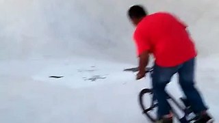 Skatepark epic fail