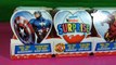 Kinder Surprise Marvel Super Heroes Valentine Train Unboxing - Egg X4 Opening!