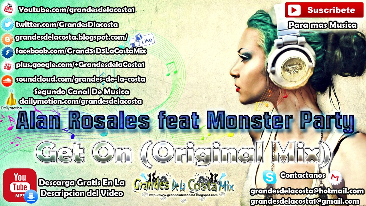 Get On   Alan Rosales feat Monster Party (Original Mix)