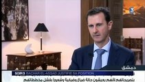 Bachar al-Assad appelle les Occidentaux à soutenir l'armée russe