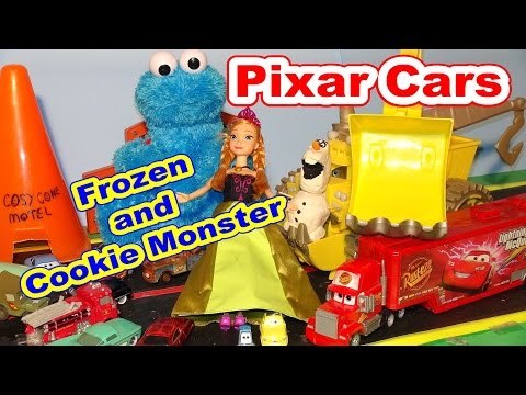 Disney Pixar Cars Screaming Banshee Frozen Radiator Springs Cookie Monster Queen Elsa