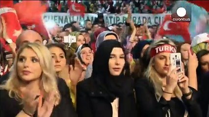 Στρασβούργο: Ομιλία Ερντογάν σε προεκλογικούς τόνους