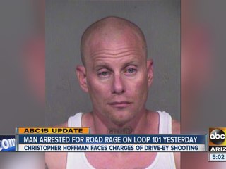 Man arrested for road rage on Loop 101