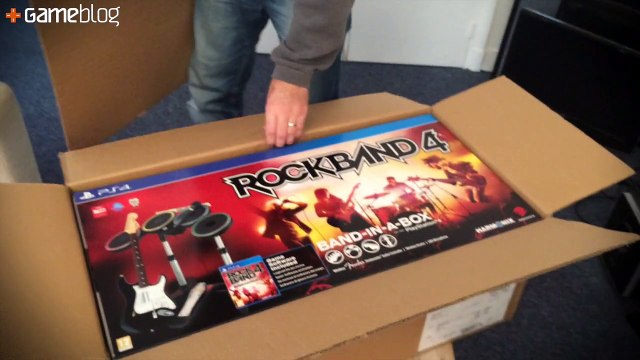 Gameblog Mode d'Emploi : Unboxing de Rock Band 4