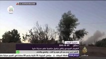 طيران النظام يلقي براميل متفجرة على مدينة داريا