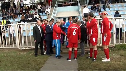 Profesörler ile Bursaspor yönetimi dostluk maçı yaptı!