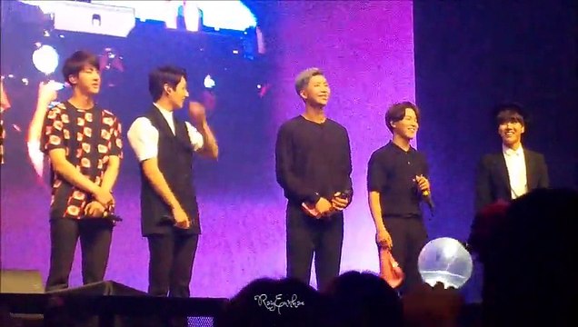 [BTS] 150911 FanMeeting Showcase Live : BTS CUTE & FUNNY MOMENTS @JAKARTA'S FANMEET