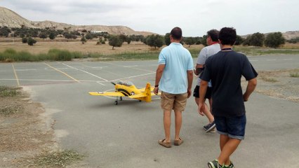 Christos Philotheou ESM Trojan T28 Flight At Kotsiatis OPEN DAY