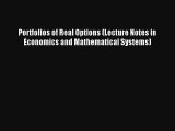 AudioBook Portfolios of Real Options (Lecture Notes in Economics and Mathematical Systems)