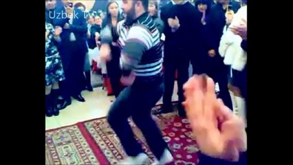 Uzbek Dance: Лезгинка на узбекской свадьбе - Lezginka at Uzbek wedding