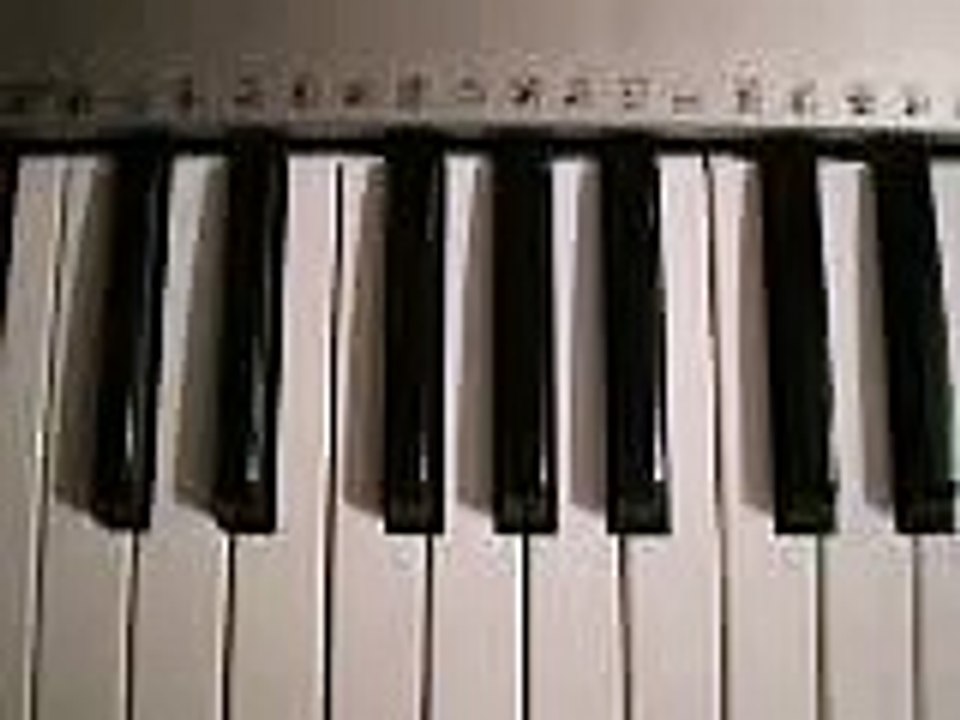Super Mario Bros Theme Song (Tutorial on Keyboard)