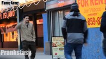 Poking People in the Hood (PRANKS GONE WRONG) Social Experiment