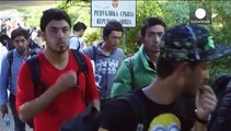 تدفق اللاجئين الى أوروبا عبر كرواتيا